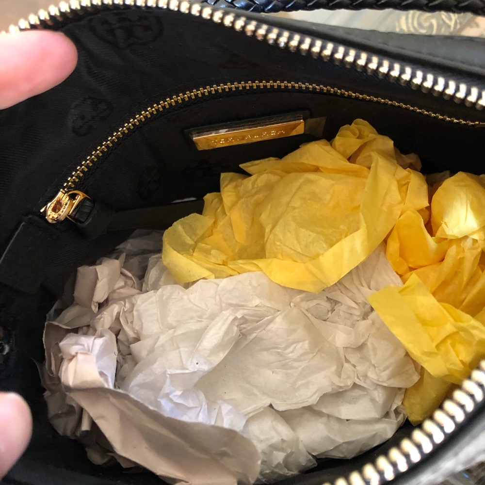 NWT Tory Burch Tailor braided camera bag Crossbody - Picture 4 of 8